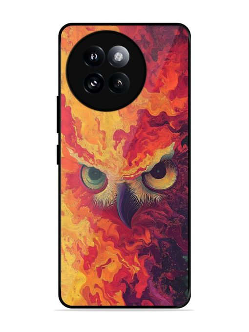 Fiery Owl Glossy Soft Edge Case for Xiaomi Mi 14 Civi (5G)