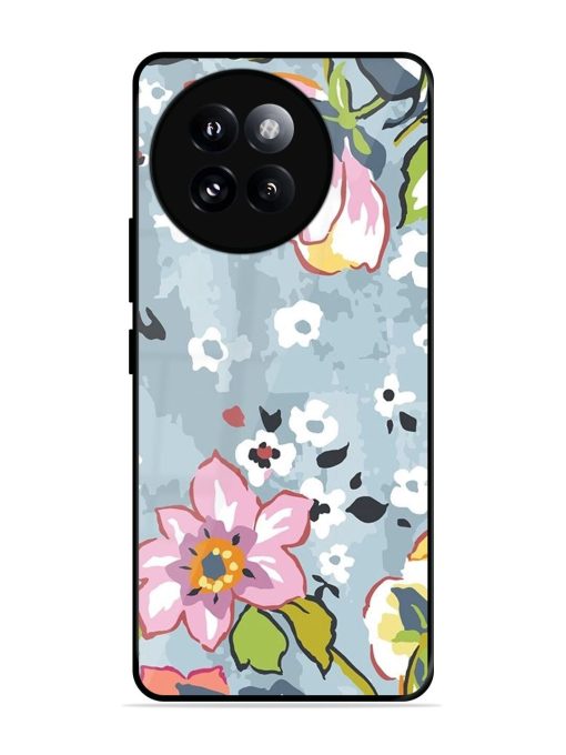 Floral Fantasy Glossy Soft Edge Case for Xiaomi Mi 14 Civi (5G) Chachhi