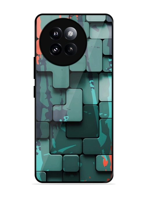 Abstract Geometric Mosaic Glossy Soft Edge Case for Xiaomi Mi 14 Civi (5G) Chachhi