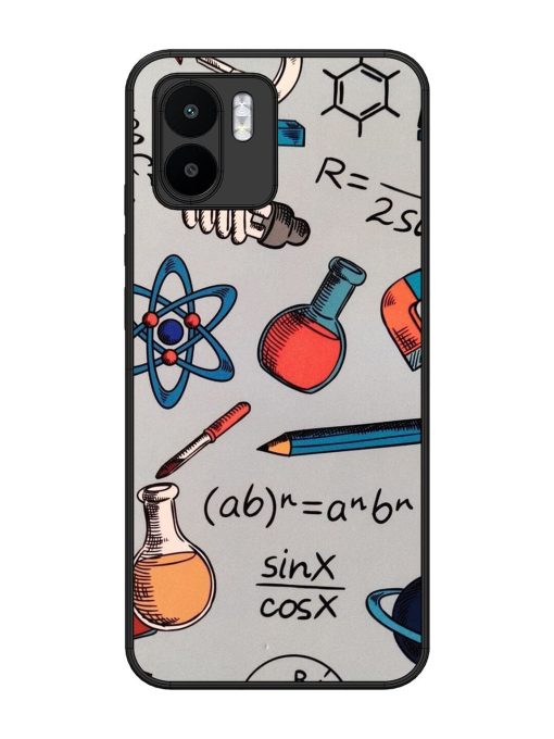 Science Doodle Glossy Soft Edge Case for Xiaomi Mi A1 Chachhi