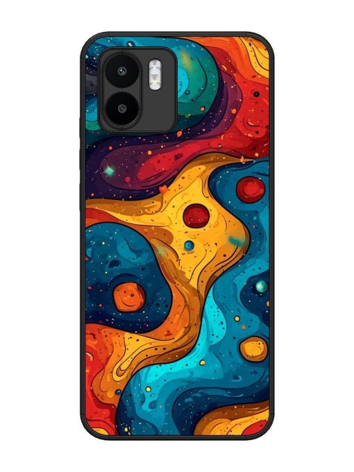 Cosmic Swirl Glossy Soft Edge Case for Xiaomi Mi A1 Chachhi