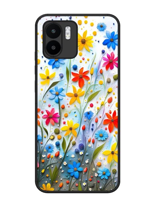 Vibrant Floral Glossy Soft Edge Case for Xiaomi Mi A1 Chachhi