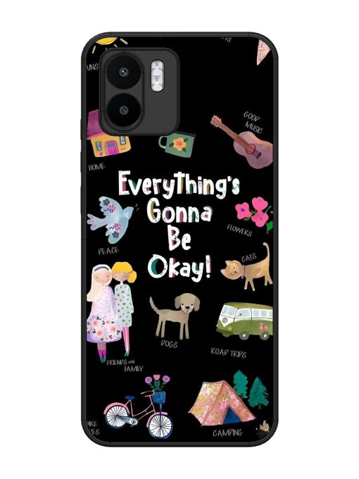 Everything'S Gonna Be Okay Glossy Soft Edge Case for Xiaomi Mi A1 Chachhi