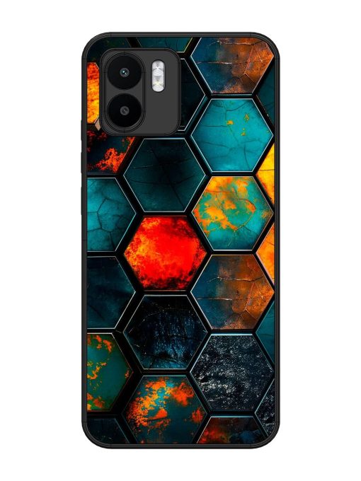 Hexagon Hive Glossy Soft Edge Case for Xiaomi Mi A1 Chachhi