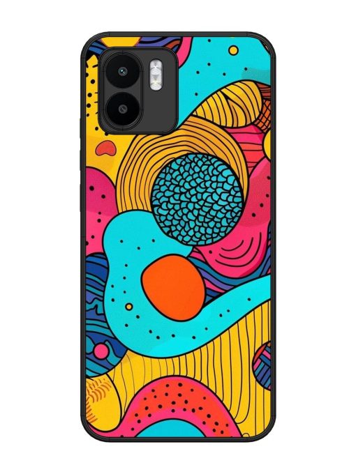 Psychedelic Patterns Glossy Soft Edge Case for Xiaomi Mi A1 Chachhi