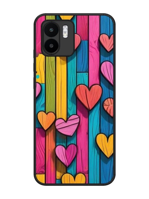 Rainbow Of Hearts Glossy Soft Edge Case for Xiaomi Mi A1 Chachhi