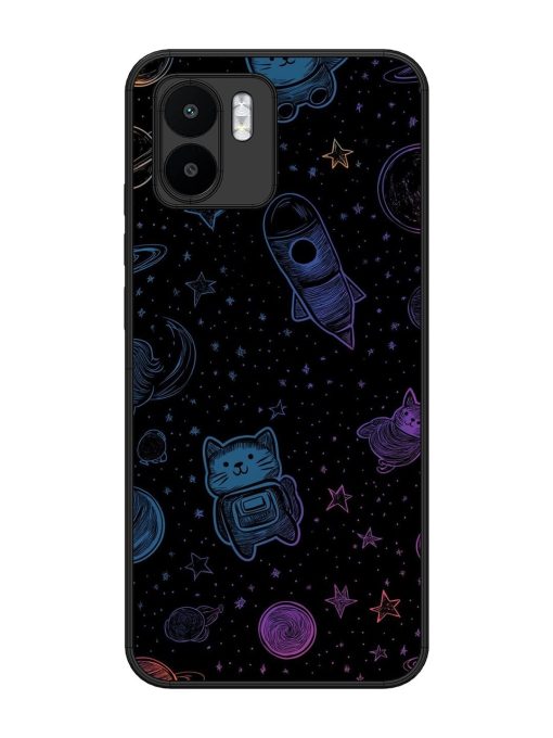 Cosmic Cat Chaos Glossy Soft Edge Case for Xiaomi Mi A1 Chachhi