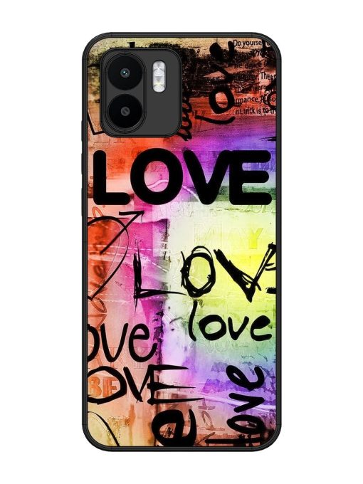 Love Graffiti Glossy Soft Edge Case for Xiaomi Mi A1 Chachhi