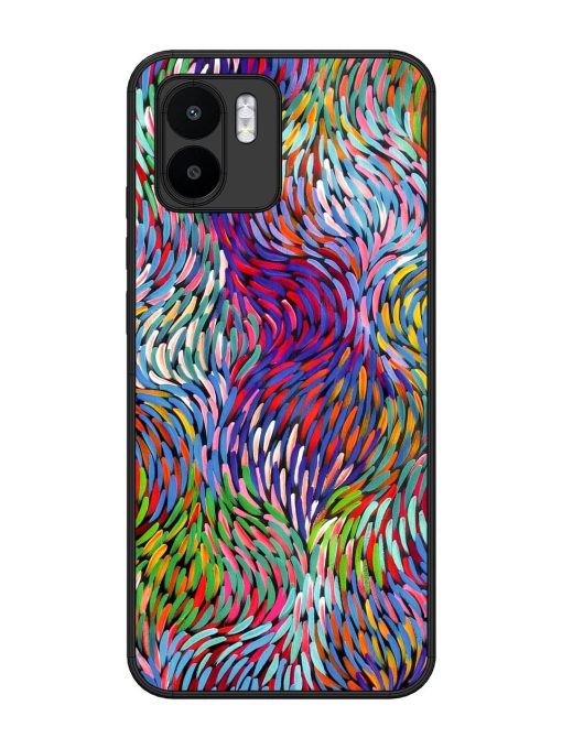 Vibrant Waves Glossy Soft Edge Case for Xiaomi Mi A1 Chachhi