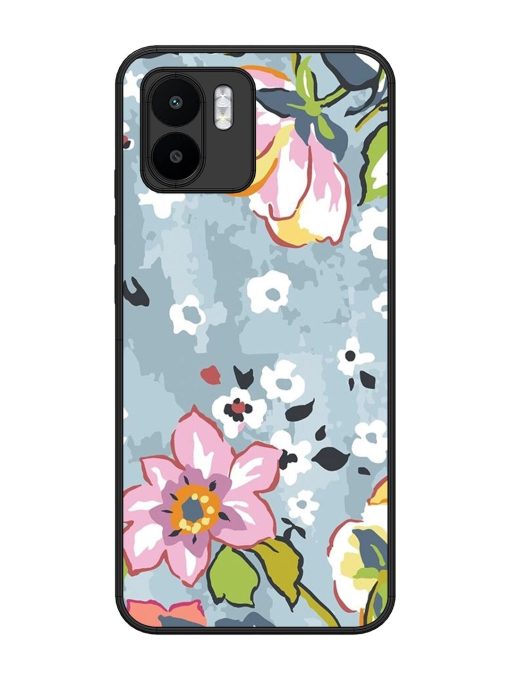 Floral Fantasy Glossy Soft Edge Case for Xiaomi Mi A1 Chachhi