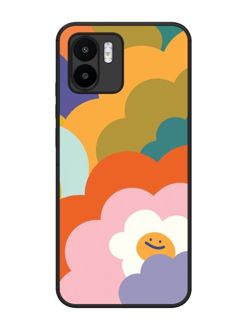 Happy Flower Power Glossy Soft Edge Case for Xiaomi Mi A1 Chachhi