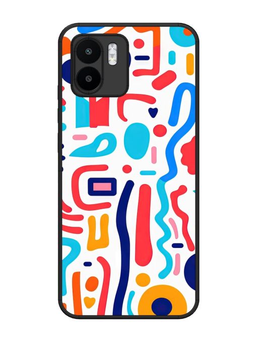 Whimsical Doodle Chaos Glossy Soft Edge Case for Xiaomi Mi A1 Chachhi