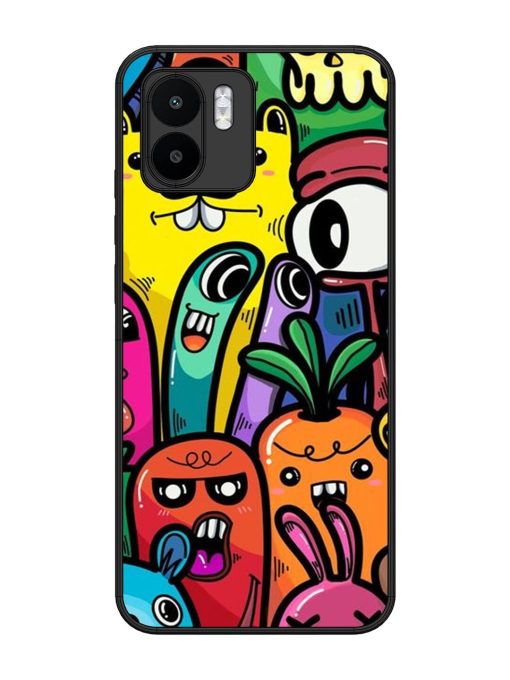 Whimsical Doodle Chaos Glossy Soft Edge Case for Xiaomi Mi A1 Chachhi