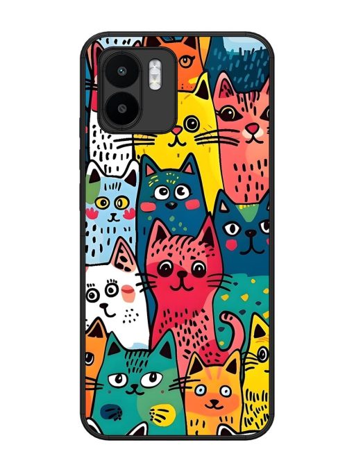 Feline Frenzy Glossy Soft Edge Case for Xiaomi Mi A1 Chachhi