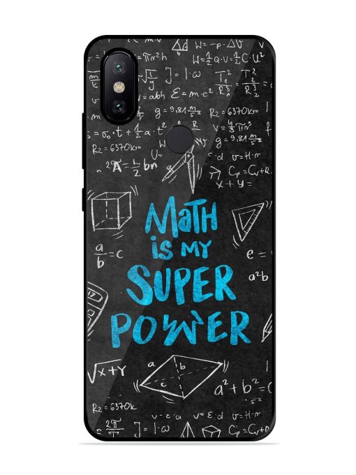 Math Magic Glossy Soft Edge Case for Xiaomi Mi A2 Chachhi