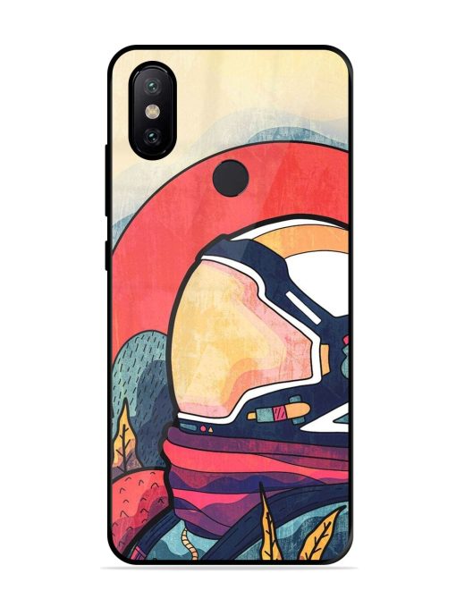 Cosmic Daydream Glossy Soft Edge Case for Xiaomi Mi A2 Chachhi