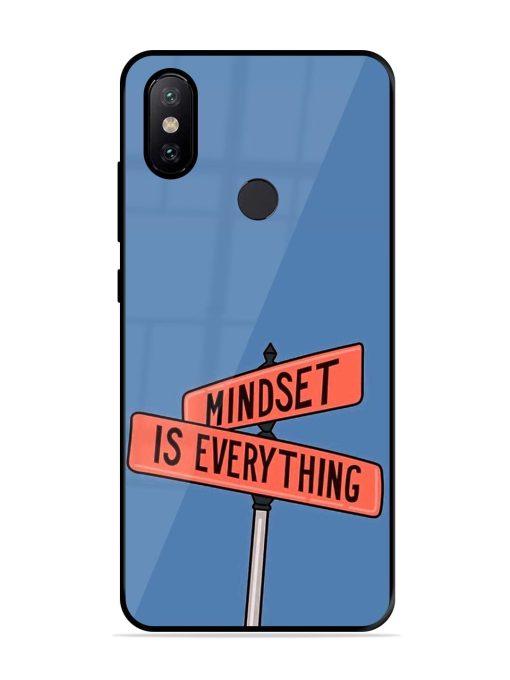 Mindset Matters Glossy Soft Edge Case for Xiaomi Mi A2 Chachhi