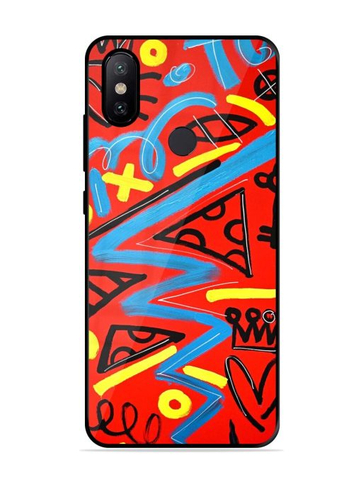 Groovy Garden Glossy Soft Edge Case for Xiaomi Mi A2 Chachhi