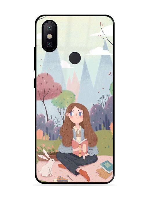 The Bookish Escape Glossy Soft Edge Case for Xiaomi Mi A2 Chachhi