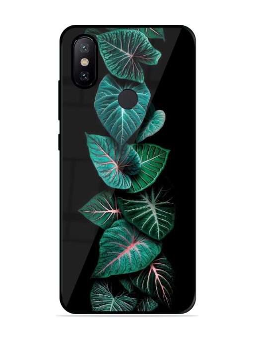 Emerald Elegance Glossy Soft Edge Case for Xiaomi Mi A2 Chachhi