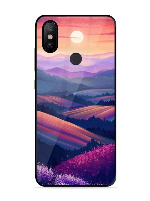 Twilight'S Embrace Glossy Soft Edge Case for Xiaomi Mi A2 Chachhi