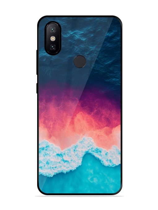 Where The Ocean Meets The Sky Glossy Soft Edge Case for Xiaomi Mi A2 Chachhi