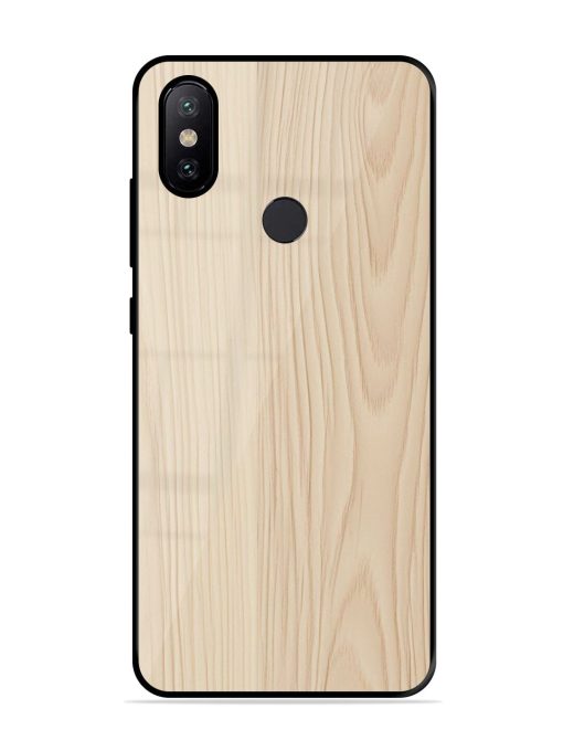 Textured Timber Glossy Soft Edge Case for Xiaomi Mi A2 Chachhi