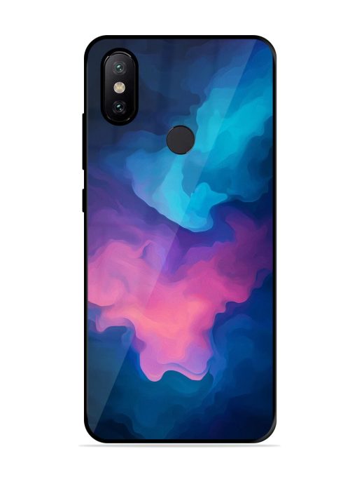 Cosmic Canvas Glossy Soft Edge Case for Xiaomi Mi A2 Chachhi