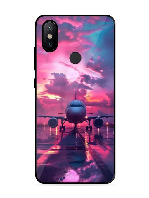 Neon Runway Glossy Soft Edge Case for Xiaomi Mi A2 Chachhi