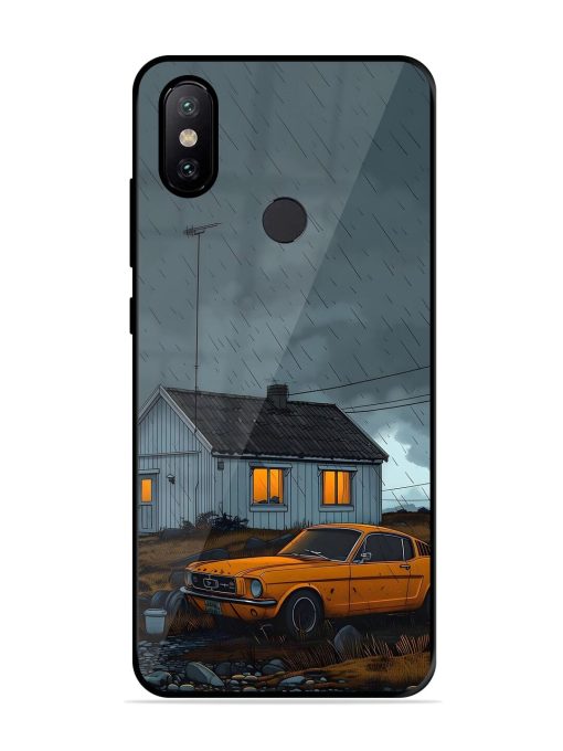 Rainy Day Retreat Glossy Soft Edge Case for Xiaomi Mi A2 Chachhi