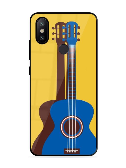 Dual Harmony Glossy Soft Edge Case for Xiaomi Mi A2 Chachhi