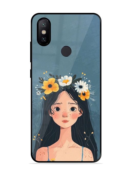 Gurl Art Glossy Soft Edge Case for Xiaomi Mi A2 Chachhi