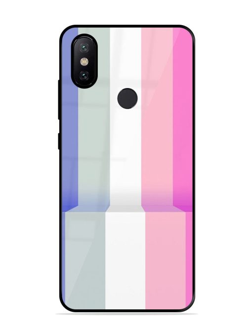 Pastel Palette Glossy Soft Edge Case for Xiaomi Mi A2 Chachhi