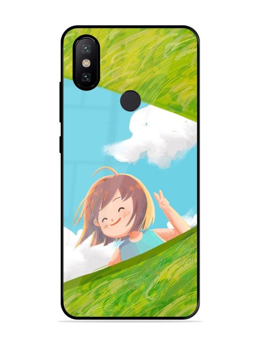 I'M On My Way Glossy Soft Edge Case for Xiaomi Mi A2 Chachhi