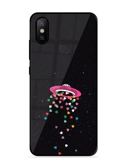 Love From Above Glossy Soft Edge Case for Xiaomi Mi A2 Chachhi