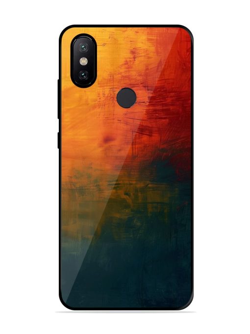 Golden Hour Canvas Glossy Soft Edge Case for Xiaomi Mi A2 Chachhi