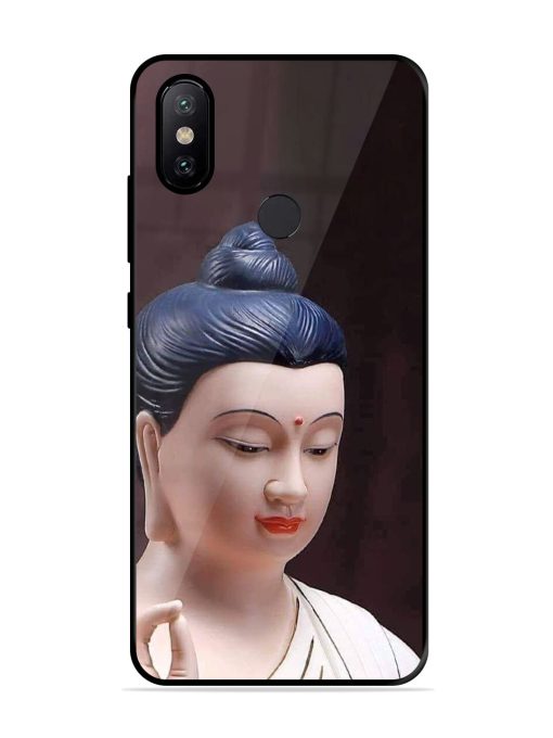 Budhha Glossy Soft Edge Case for Xiaomi Mi A2 Chachhi