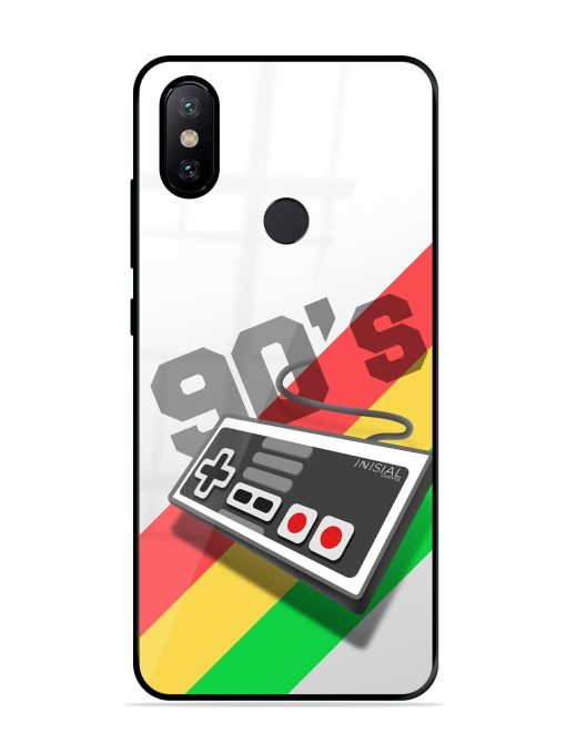 90S Nostalgia Glossy Soft Edge Case for Xiaomi Mi A2 Chachhi