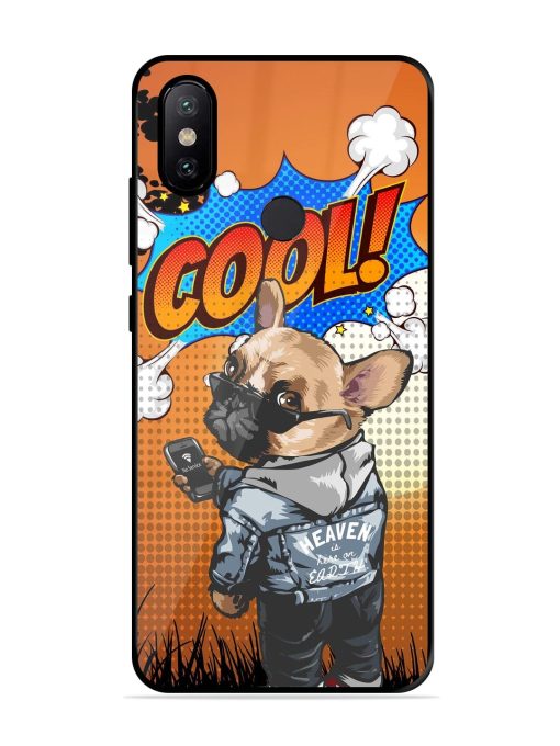 Cool Pup Glossy Soft Edge Case for Xiaomi Mi A2 Chachhi