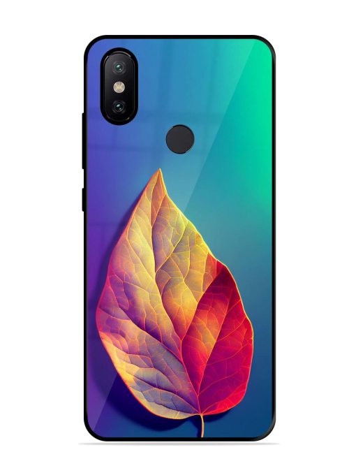 Autumn'S Embrace Glossy Soft Edge Case for Xiaomi Mi A2