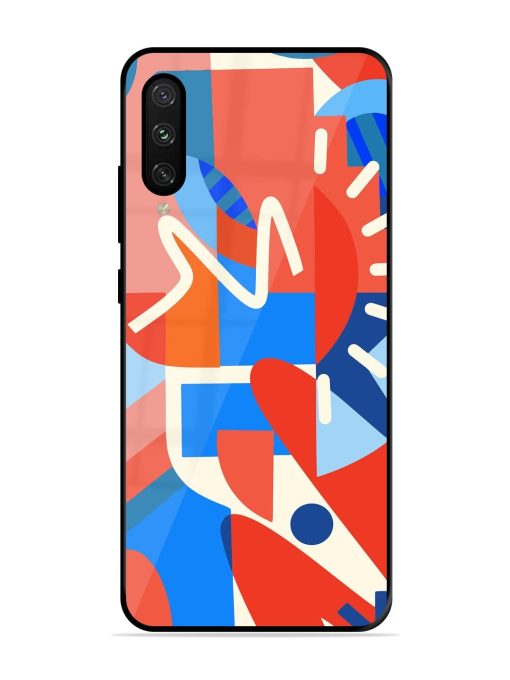 Abstract Harmony Glossy Soft Edge Case for Xiaomi Mi A3