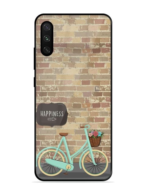 Pedaling Towards Happiness Glossy Soft Edge Case for Xiaomi Mi A3