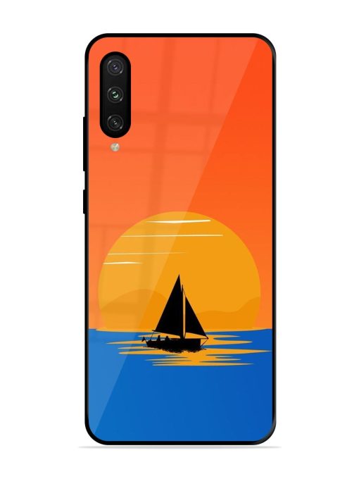 Sunset Sail Glossy Soft Edge Case for Xiaomi Mi A3