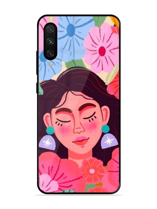 Blooming Serenity Glossy Soft Edge Case for Xiaomi Mi A3