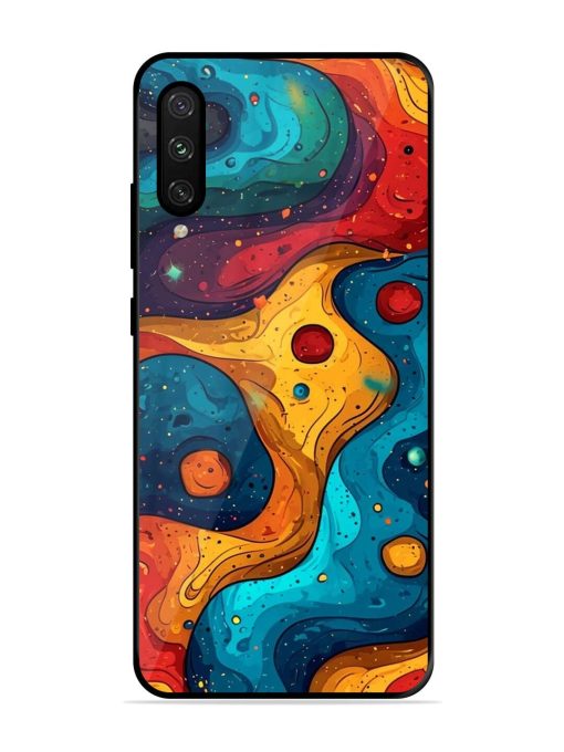 Cosmic Swirl Glossy Soft Edge Case for Xiaomi Mi A3