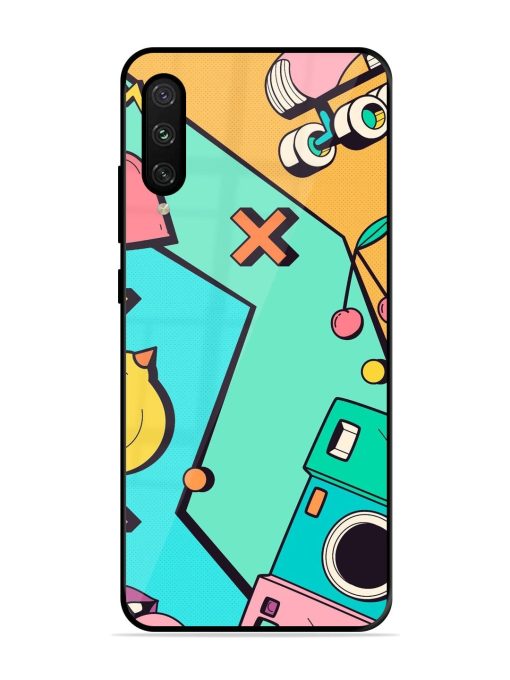 Retro Remix Glossy Soft Edge Case for Xiaomi Mi A3