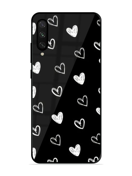 Scattered Hearts Glossy Soft Edge Case for Xiaomi Mi A3