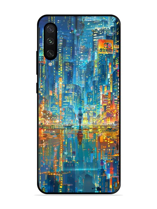 Neon Metropolis Glossy Soft Edge Case for Xiaomi Mi A3