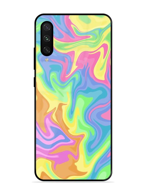 Whimsical Swirl Glossy Soft Edge Case for Xiaomi Mi A3