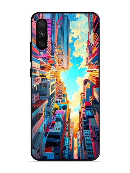 Skyward City Glossy Soft Edge Case for Xiaomi Mi A3